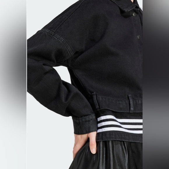 Adidas Adibreak Denim Two-In-One Track Top NWT - Picture 3 of 8